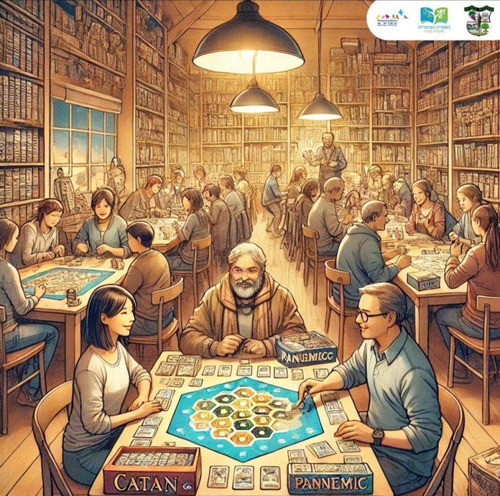 ערב משחקים בספרייה